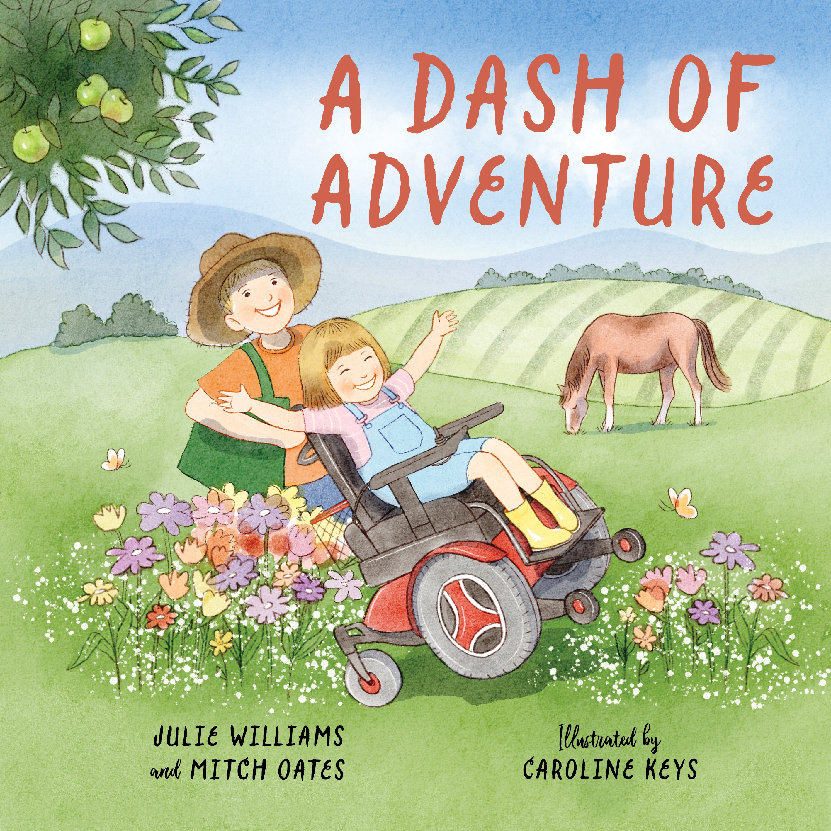 A Dash of Adventure - Children's book cover - Written by Julie Williams and Mitch Oates